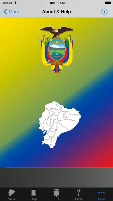 Ecuador Province Maps, Flags and Capitals স্ক্রিনশট