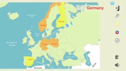 Geography of Europe स्क्रीनशॉट