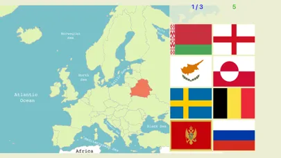 Geography of Europe स्क्रीनशॉट