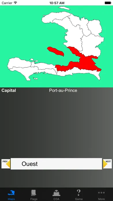 صور Haiti Department Maps and Capitals