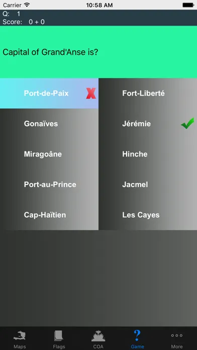 صور Haiti Department Maps and Capitals