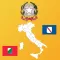 Italy Region Maps and Flags