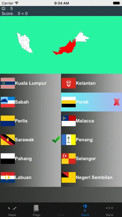 Malaysia State Maps and Flags应用截图