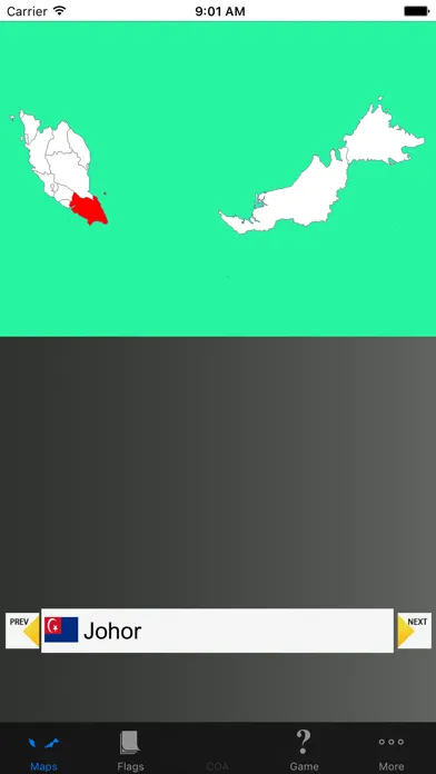 Malaysia State Maps and Flags应用截图