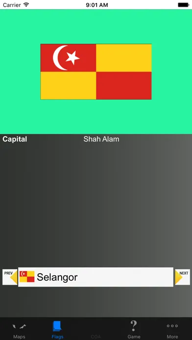 Malaysia State Maps and Flags应用截图