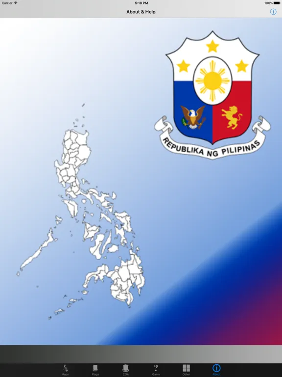 Скриншоты Philippines Province Maps and Capitals iPad 