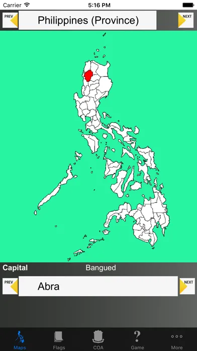 Скриншоты Philippines Province Maps and Capitals