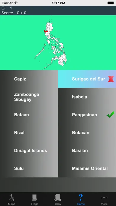 Скриншоты Philippines Province Maps and Capitals