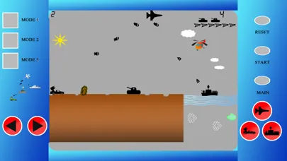 Land Air Sea Battle Retro Screenshots