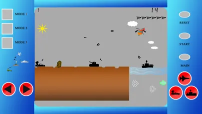 Land Air Sea Battle Retro Screenshots