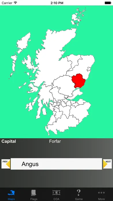 Scotland Council Maps and Capitals Ekran Görüntüleri