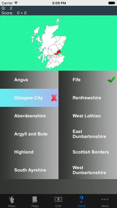 Scotland Council Maps and Capitals Ekran Görüntüleri