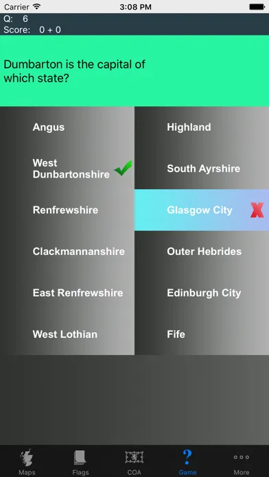 Scotland Council Maps and Capitals Ekran Görüntüleri