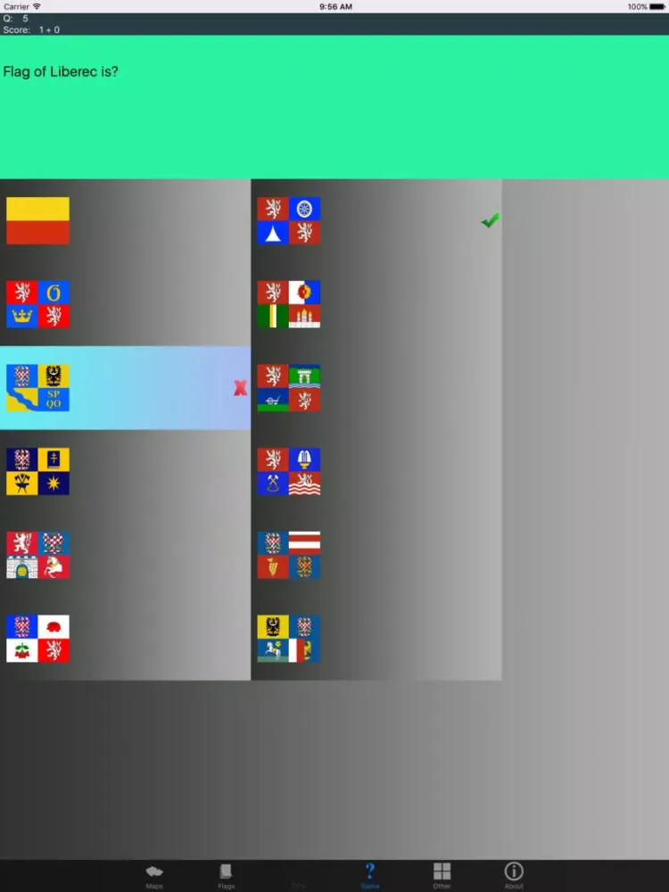 Скриншоты Czech State Maps, Flags and Info iPad 