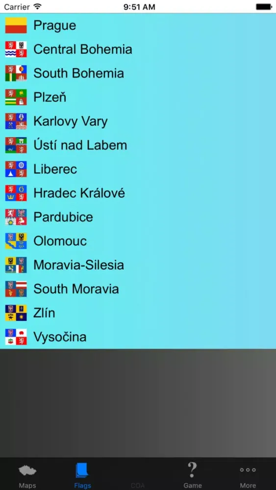 Скриншоты Czech State Maps, Flags and Info