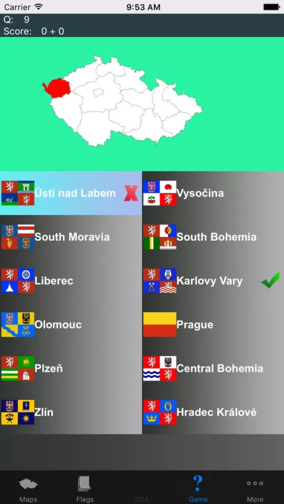 Скриншоты Czech State Maps, Flags and Info