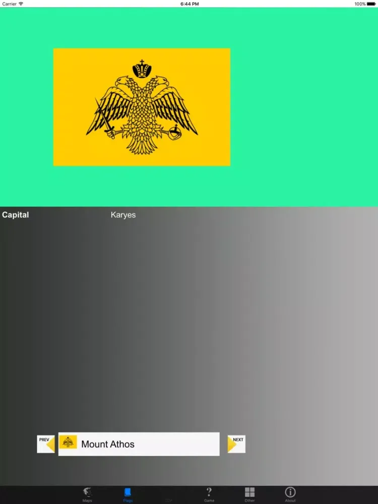 Capturas de pantalla de Greece State Maps and Flags iPad 