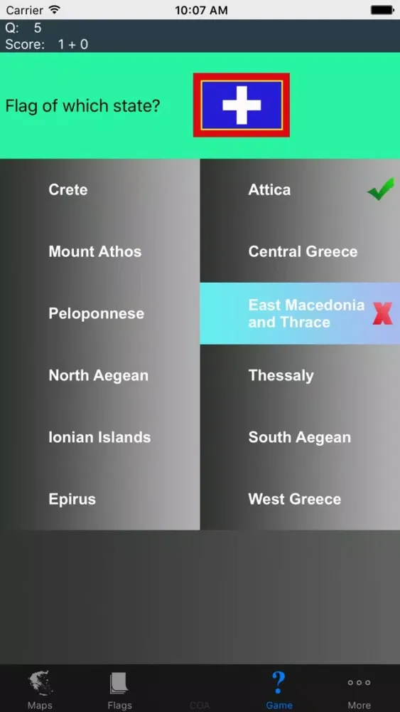 Capturas de pantalla de Greece State Maps and Flags