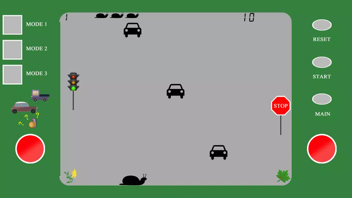 Snail in Traffic Retro স্ক্রিনশট