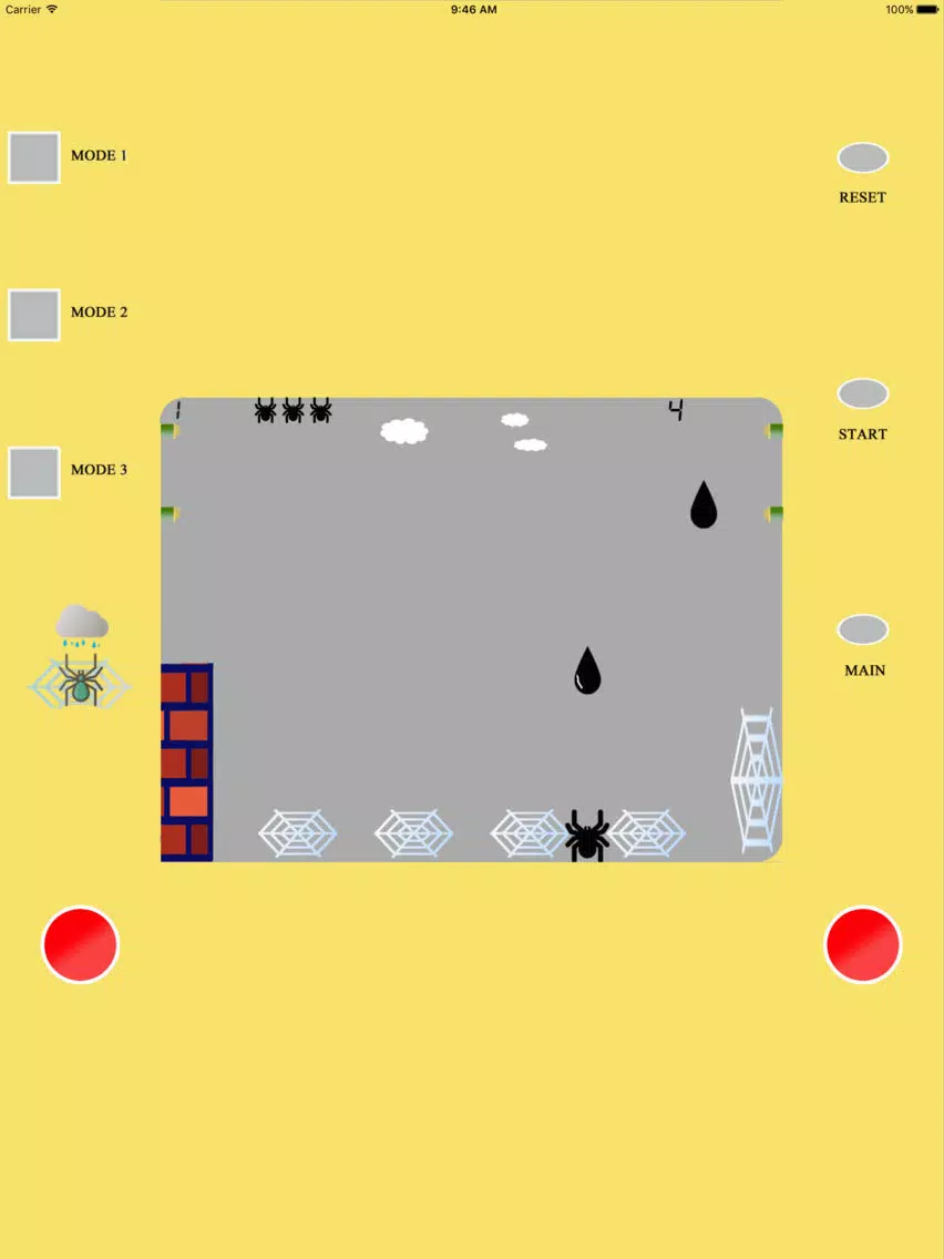 Spider Hates Rain Retro iPad  স্ক্রিনশট