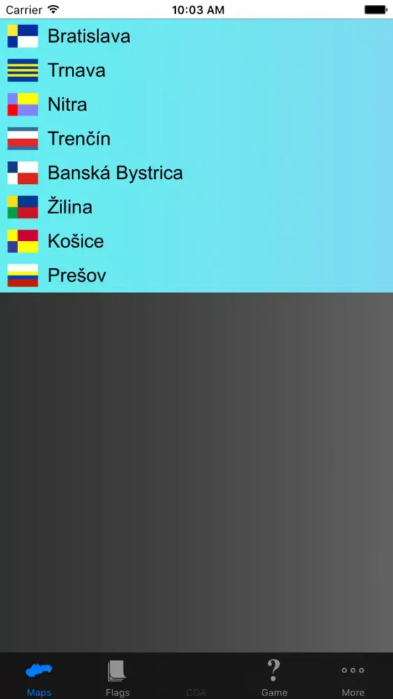 Slovakia State Maps, Flags and Info 스크린샷