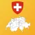 Switzerland Canton Maps and Coat of Arms
