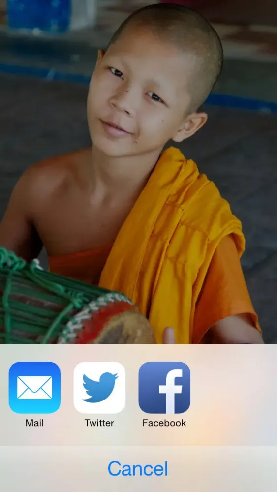 ภาพหน้าจอของ My Shot Lists for Travel