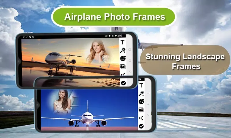 Captures d'écran de Airplane Photo Frames