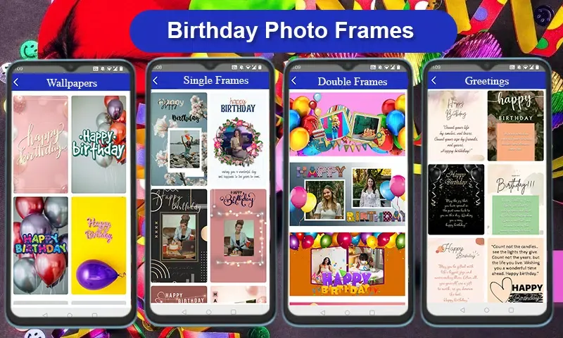 تصاویر Birthday Photo Frames