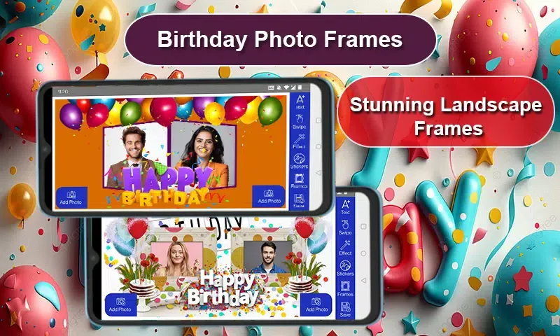تصاویر Birthday Photo Frames