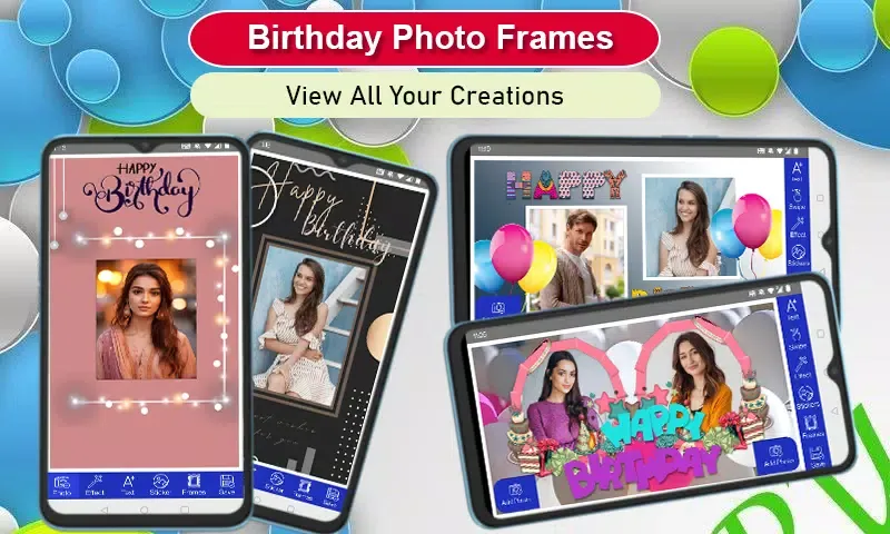 تصاویر Birthday Photo Frames