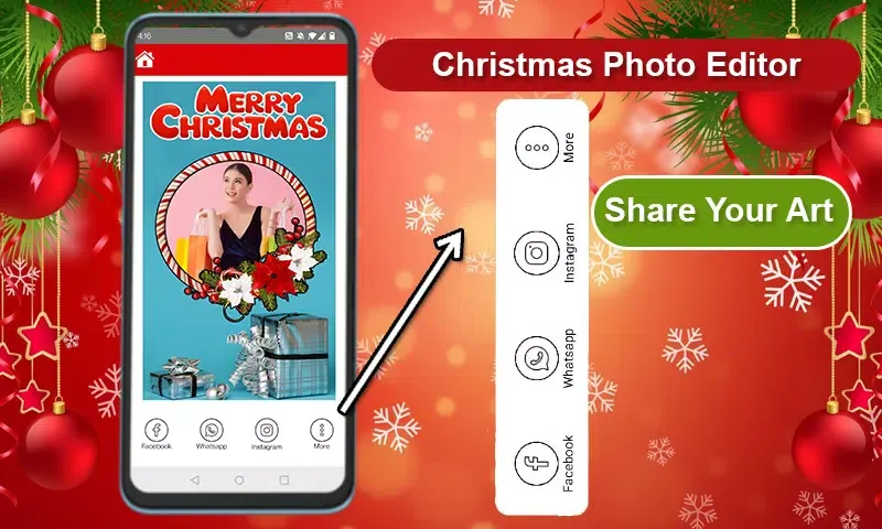صور Christmas Photo Editor