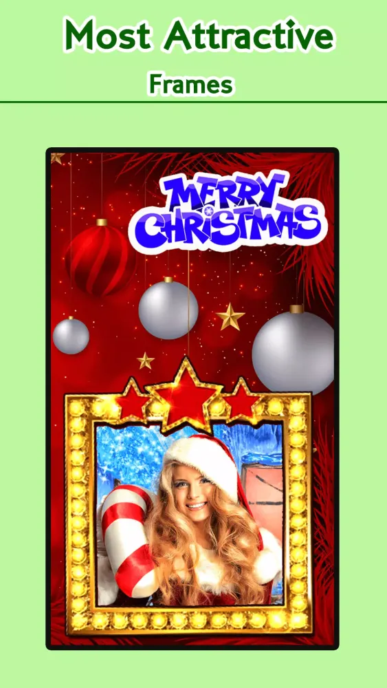 Ảnh chụp màn hình của Christmas Photo Frames