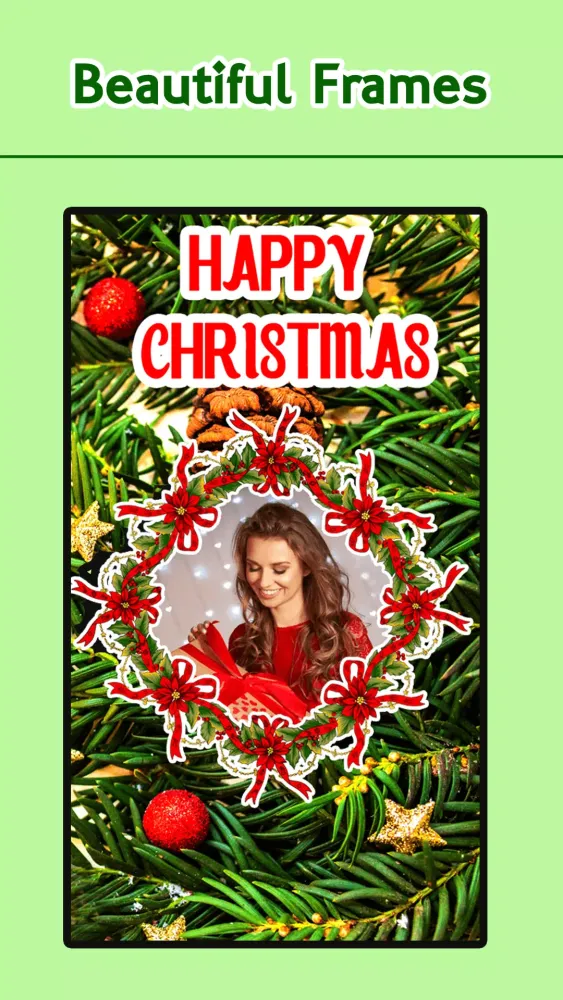 Ảnh chụp màn hình của Christmas Photo Frames
