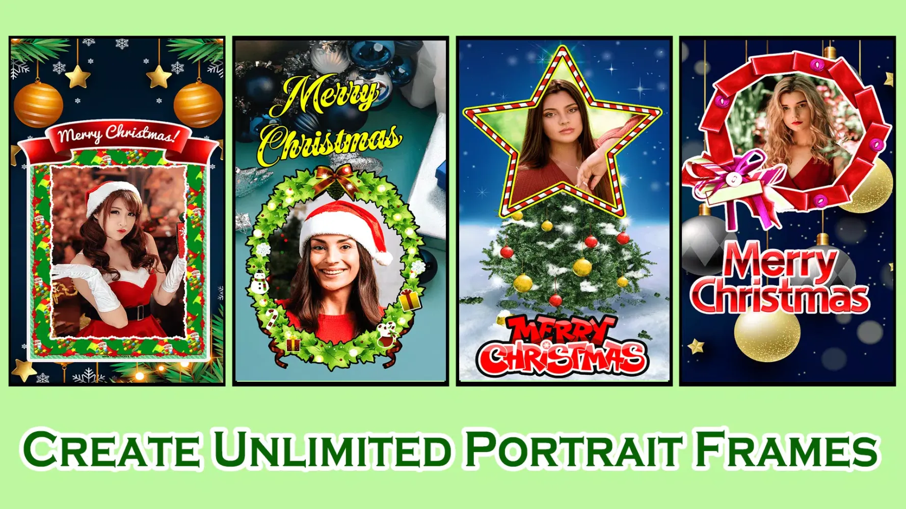Ảnh chụp màn hình của Christmas Photo Frames