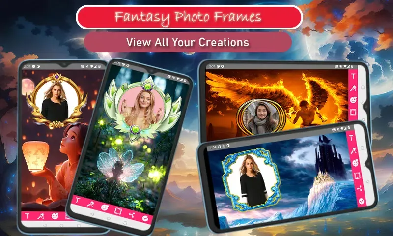 Скриншоты Fantasy Photo Frames