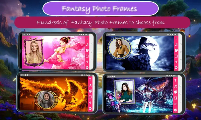 Скриншоты Fantasy Photo Frames