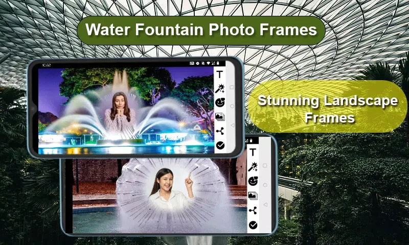 Water Fountain Photo Frames Screenshots
