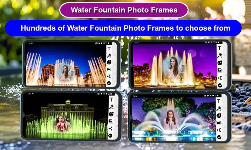 Water Fountain Photo Frames Screenshots