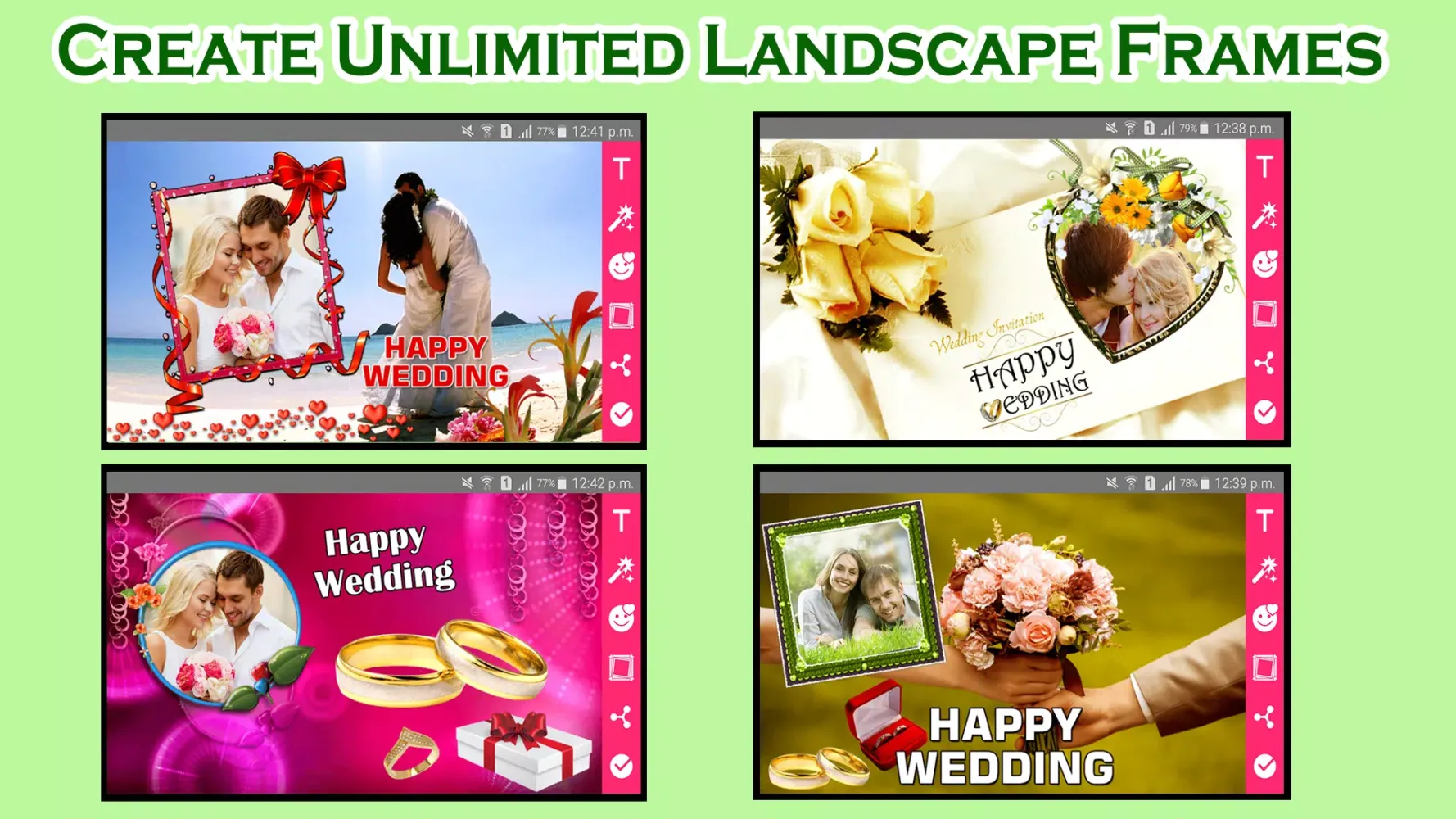 Screenshot di Wedding Frames
