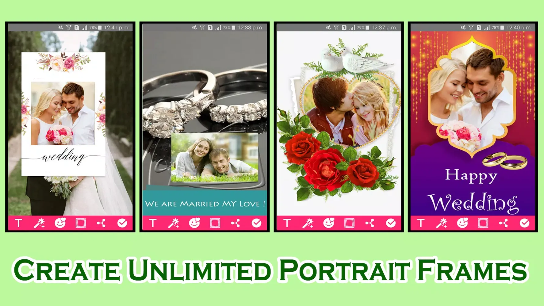 Screenshot di Wedding Frames