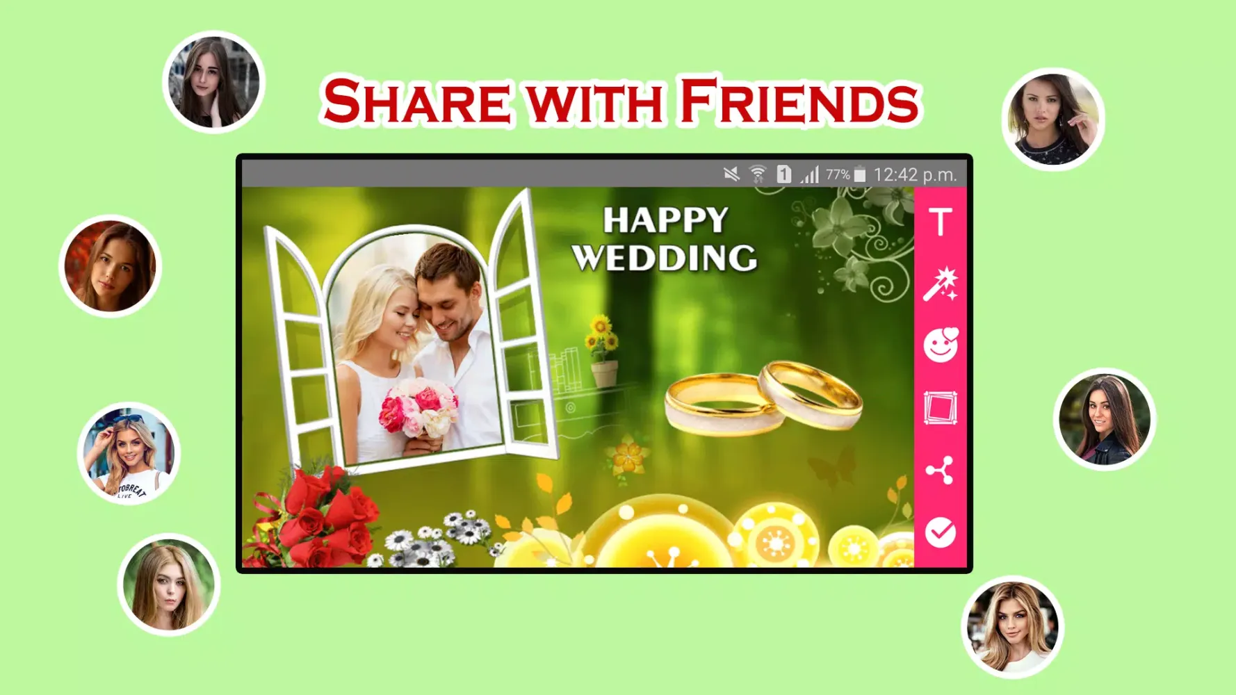 Screenshot di Wedding Frames
