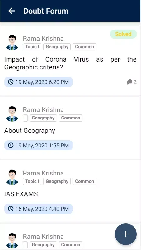 Rama Krishna IAS Academy Ekran Görüntüleri