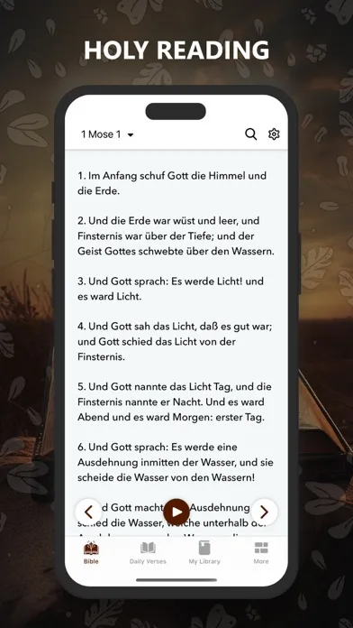 Elberfelder Bibel Deutsch Pro Screenshots