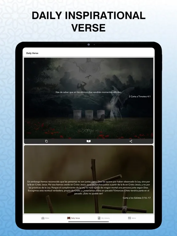 Holy Bible Reina Valera RV1960 iPad  Screenshots