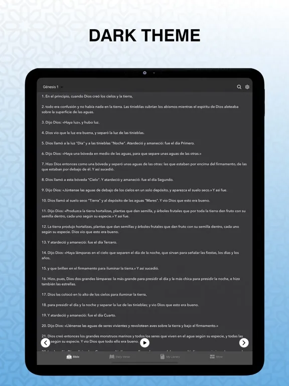 Holy Bible Reina Valera RV1960 iPad  Screenshots