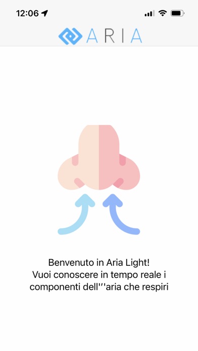 Tangkapan layar Aria Light