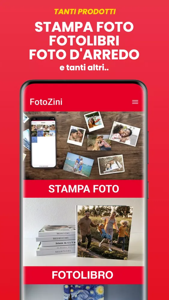 Foto ZINI - stampa le tue foto Screenshots