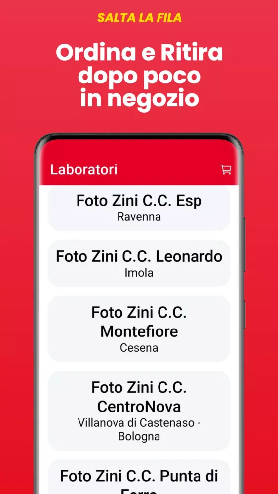 Foto ZINI - stampa le tue foto Screenshots