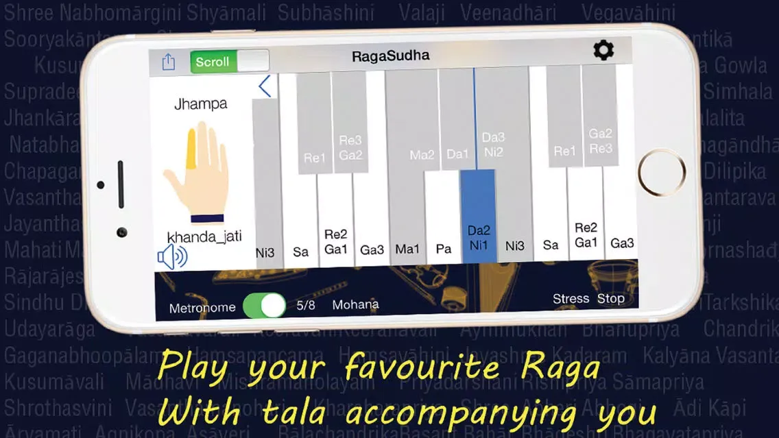 RagaSudha - "Indian raga music for all" Screenshots